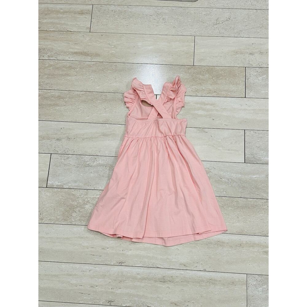 White Backless Ruffle Sundress - Picture 5 of 6